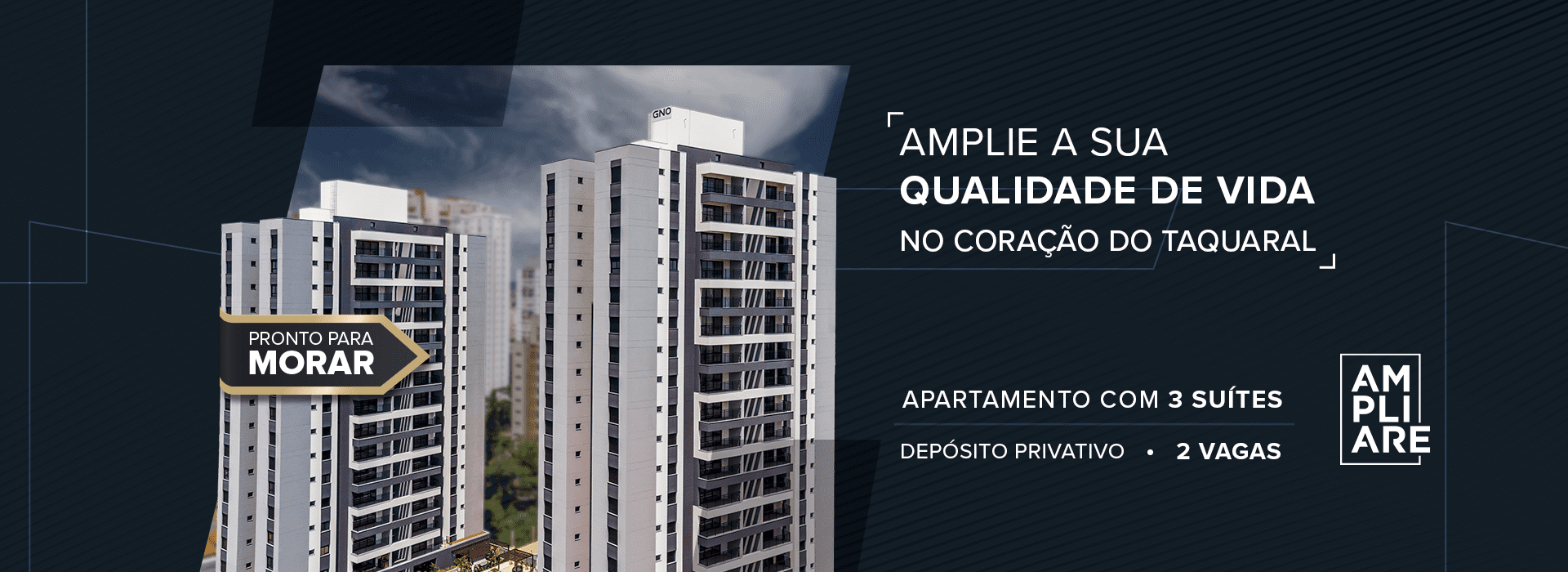 Banner Ampliare Lançamento