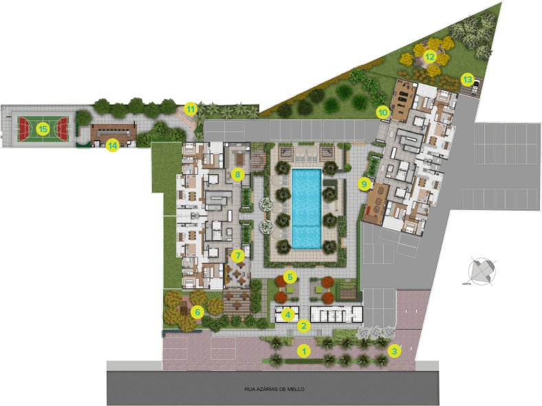 Mapa Implantação